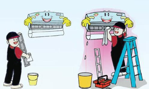 Dịch vụ vệ sinh máy lạnh, máy giặt, quạt tại nhà uy tín tại Vinh, Nghệ An