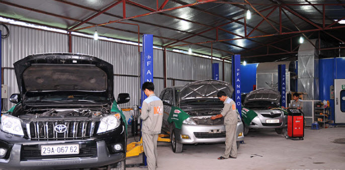 Top Gara sửa chữa ô tô tại TP Vinh, Nghệ An tốt, uy tín giá phải chăng nhất 2