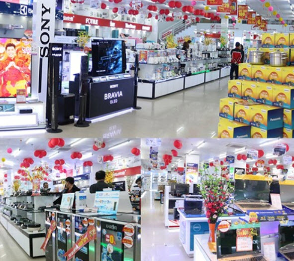 Top các siêu thị điện máy ở Vinh, Nghệ An có lượng khách ra vào đông nhất 3